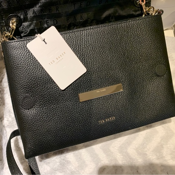 π€ New Ted Baker - Diaana Bar Shoulder Bag - Black π€ - Picture 11 of 13